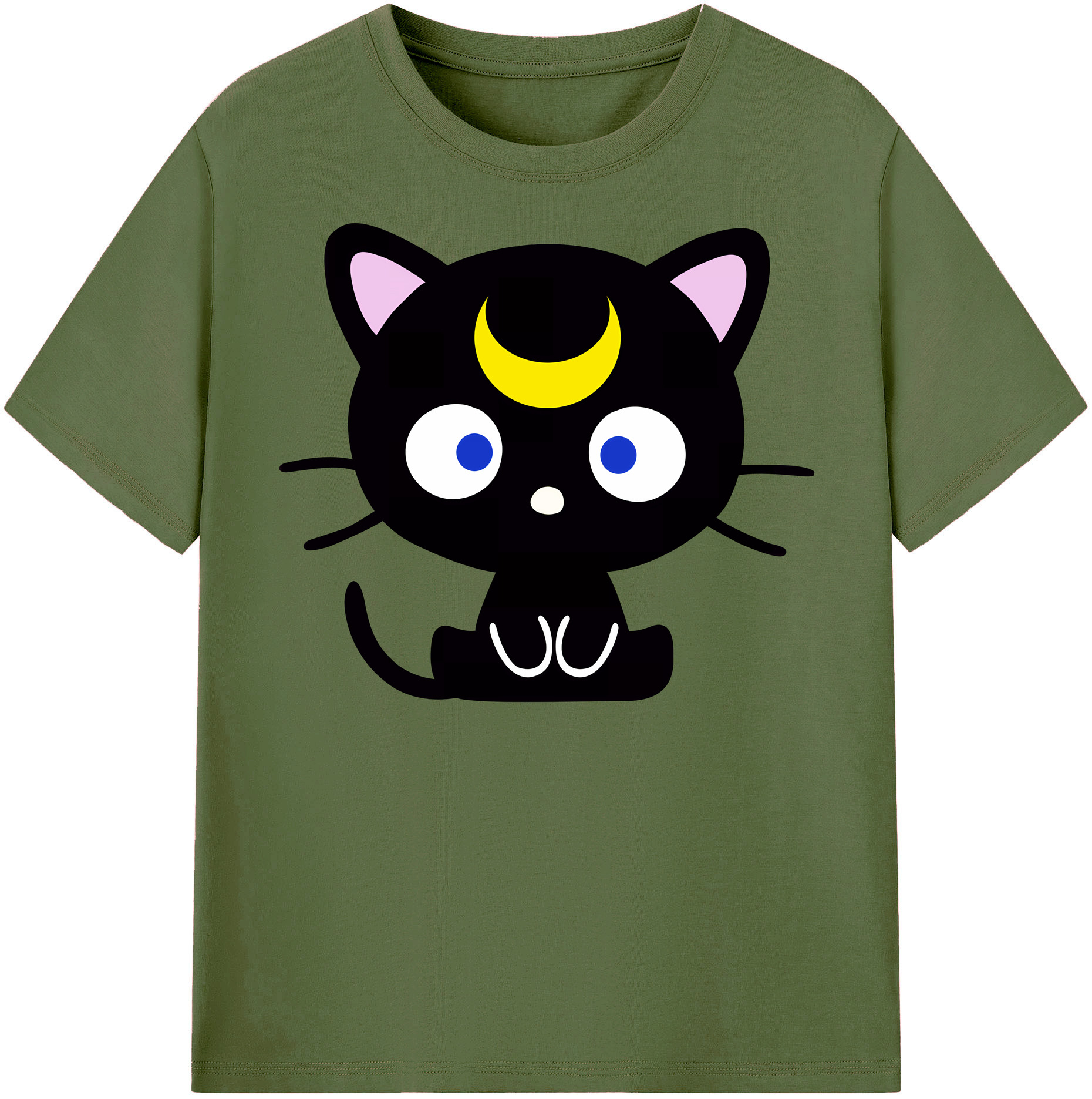 （画像用） 美少女戦士セーラームーン Sailor Moon 綿100％半袖Tシャツ（フロントプリント）